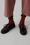 BAXTER BOAT SHOE | OXBLOOD SATIN LEATHER