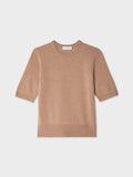 Cashmere Elbow Sleeve Tee