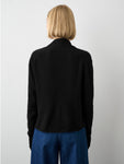 Cashmere Cropped Trapeze Cardigan