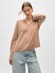 Cashmere Relaxed V Neck