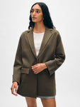 Superfine Organic Cotton Oversized Blazer