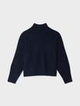 Cashmere Waffle Standneck