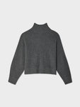 Cashmere Waffle Standneck