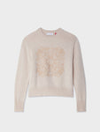 Cashmere Fairytale Embroidered Crewneck