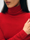 Superfine Merino Fitted Turtleneck