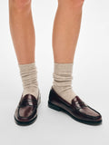 Cashmere Ribbed Socks