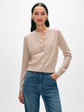 Cashmere Crewneck Cardigan