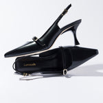 Ines Pump In Black Leather