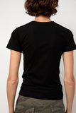 6397 Shrunken Tee in Black