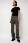 6397 Full Twisted Seam Pant in Bark