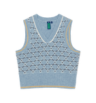 GEO JACQUARD VEST