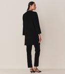 ANNEMARIE CASHMERE BLEND COAT -- BLACK