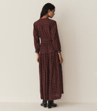 ANNIKA DRESS -- ROUGE COUNTRYSIDE PLAID