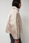 Anggae Satin Reversible Outer in Beige