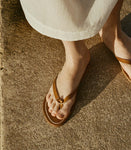 DÔEN & K.JACQUES BAIE SANDAL -- TAN