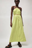 Baserange Ligo Dress in Lime