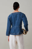 RUMY SHIRT JACKET | VINTAGE BLUE DENIM