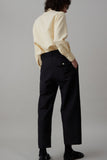 CALLUM PANT | BLACK TROPICAL WOOL