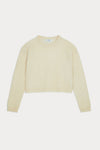 CHRISSY CABLE KNIT CROPPED SWEATER