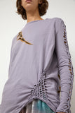 Collina Strada Tosh Long Sleeve Tee in Mauve