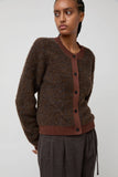 Deiji Studios Looped Cardigan in Brown Multi