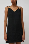 Deiji Studios Looped Dress in Black