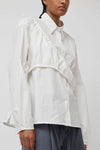 Deiji Studios Sash Shirt in White