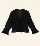 ELDORIS TOP -- BLACK