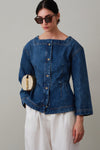 RUMY SHIRT JACKET | VINTAGE BLUE DENIM