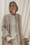 GEORGINA LONGLINE CASHMERE CARDIGAN