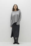 CAMPBELL RIBBED CREWNECK CASHMERE SWEATER