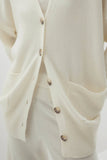 LILY BUTTON-UP CASHMERE CARDIGAN