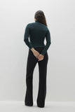 RUMER FITTED CASHMERE TURTLENECK