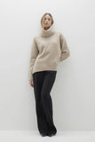 JANINE TURTLENECK CASHMERE SWEATER