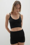 LEXIE CROPPED CASHMERE TANK