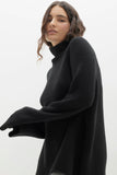 KORA CASHMERE MOCK NECK SWEATER