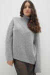 KORA CASHMERE MOCK NECK SWEATER