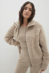 NADINE TEDDY CASHMERE BLEND JACKET