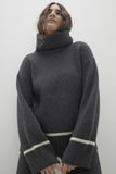 KAROL CASHMERE TURTLENECK SWEATER