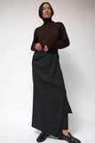 Façon Jacmin Jellie Pareo Skirt in Upcycled Tailoring