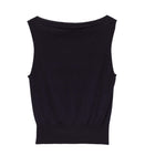 HONORE KNIT TANK -- DEEP NAVY