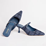 Ines Mule In Marlin Tweed