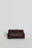 Il Bisonte Classic Clutch in Café