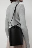 Il Bisonte Roseto Bucket Bag in Black