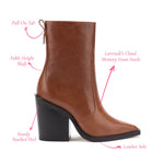 James Boot In Mocca Leather