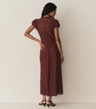 KATARINA DRESS -- BLACK CHERRY