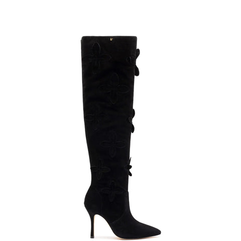 Julia Boot In Black Suede