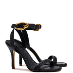 Verona Sandal In Black Leather