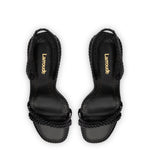 Annie Sandal In Black Leather