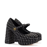 Emma Pump In Black Tweed